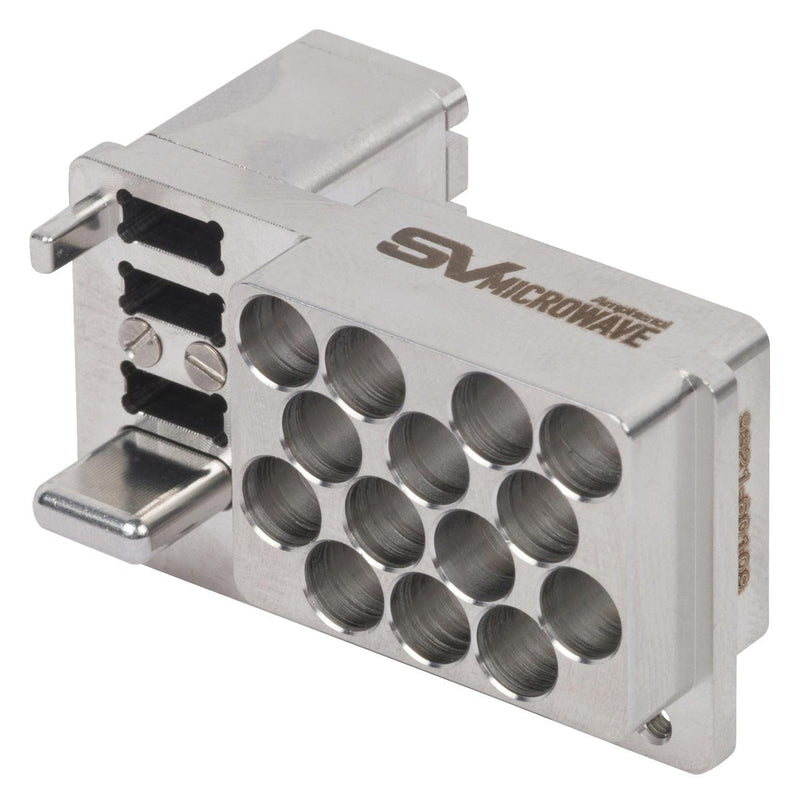 AMPHENOL SV MICROWAVE 9321-60109. SMPM VITA 66.5 BP HYBRID MOD, 14+3PORT