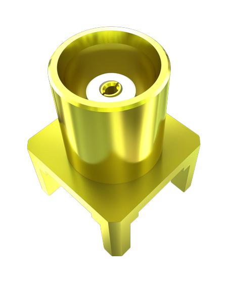 SAMTEC MCX-J-P-H-ST-MT1 RF / Coaxial Connector, MCX Coaxial, Straight Jack, Crimp, 50 ohm, Beryllium Copper