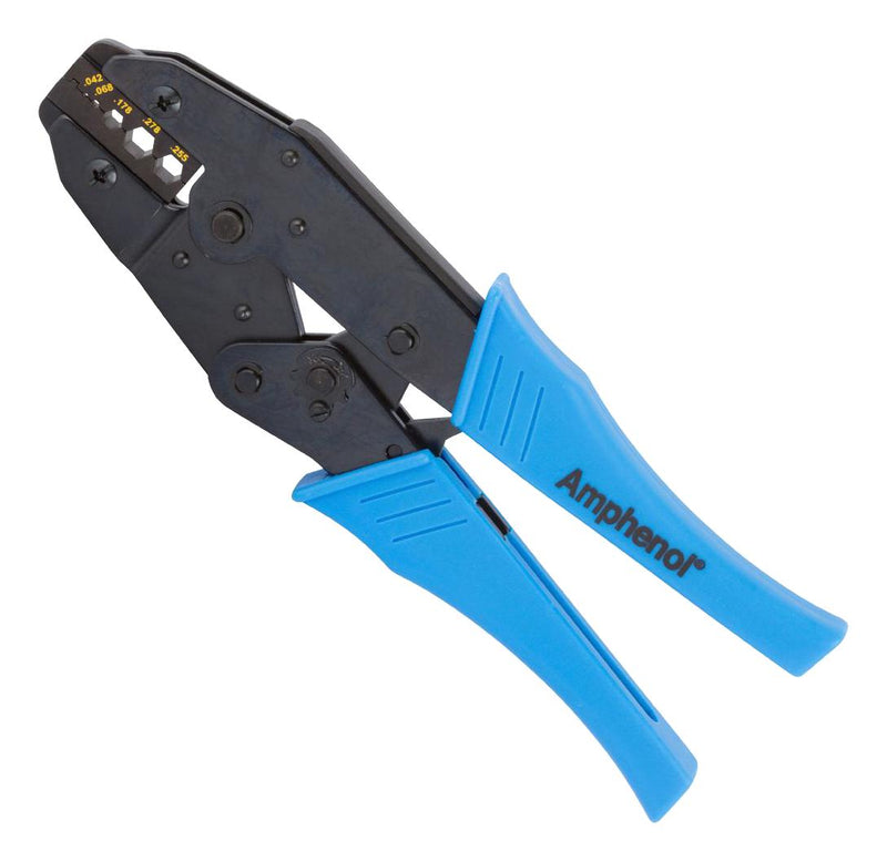 AMPHENOL RF CTL-17 Crimp Tool, Ratchet, 0.042mm&sup2;, 0.068mm&sup2;, 0.178mm&sup2;, 0.255mm&sup2;, 0.278mm&sup2; RF Coaxial Connectors