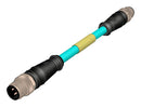 MOLEX 120108-9130 SENSOR CORD, M12 8P PLUG-4P PLUG, 75.5FT