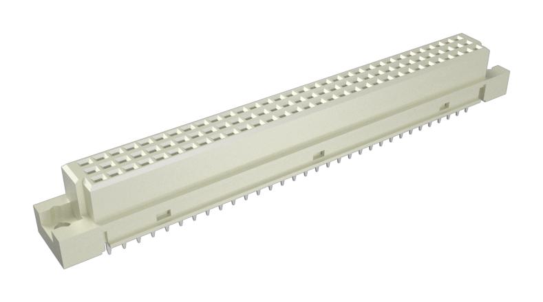 AMPHENOL COMMUNICATIONS SOLUTIONS 86093968114T55F1LF DIN 41612 Connector, 96 Contacts, Receptacle, 2.54 mm, 3 Row, a + b + c