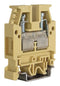 HELLERMANNTYTON CBD.16 DIN Rail Mount Terminal Block, Feed-Thru, 2 Ways, 25 mm&sup2;, Screw, 76 A