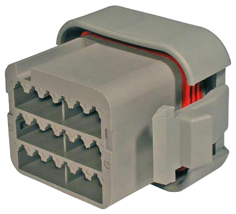 DEUTSCH - TE CONNECTIVITY DTV06-18SA Automotive Connector Housing, Grey, DTV Series, Plug, 18 Ways