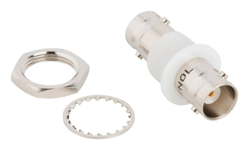 AMPHENOL RF 031-4803-RFX RF / Coaxial Adapter, BNC, Jack, BNC, Jack, Straight Bulkhead Adapter, 50 ohm B7771B3-ND3G-50