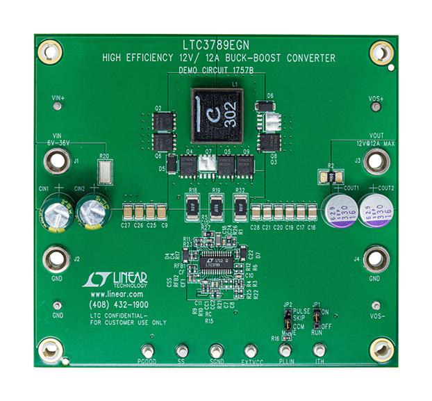 ANALOG DEVICES DC1757B Demonstration Board, LTC3789EGN