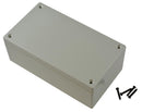BUD INDUSTRIES CU-1874-G ENCLOSURE, BOX, PLASTIC, GRAY