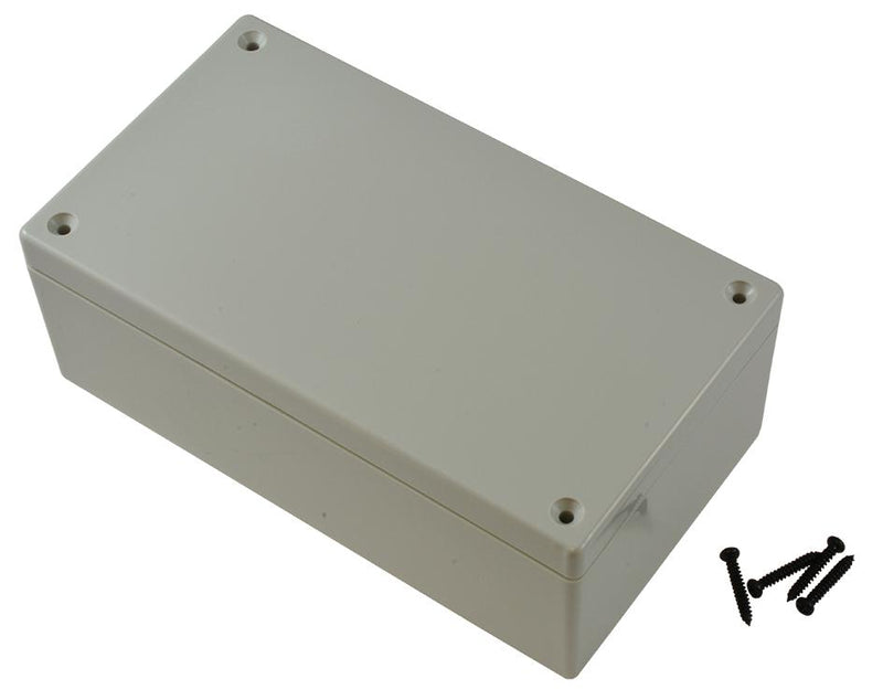 BUD INDUSTRIES CU-1874-G ENCLOSURE, BOX, PLASTIC, GRAY