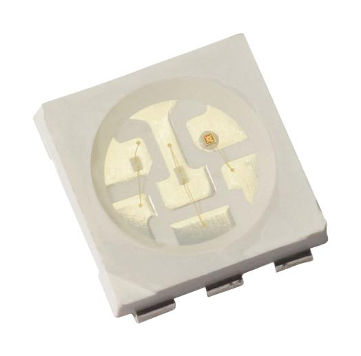 QT BRIGHTEK QBLP679E-IGK LED, InGaN, True Green, SMD, PLCC-6, 60 mA, 3.3 V, 525 nm