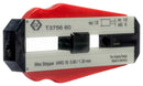 CK TOOLS T3756 60 Precision Wire Stripper for 0.6mm Diameter Wire and Depth Stop Adjustable up to 50mm GTIN UPC EAN: 5013969498301