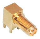 MOLEX 73251-2771 RF / Coaxial Connector, SMA Coaxial, Right Angle Bulkhead Jack, Through Hole Right Angle, 50 ohm