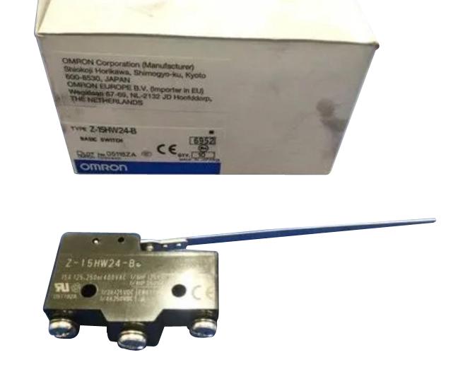 OMRON Z-15HW24-B Microswitch, Precision, Standard, Hinge Lever, SPDT, Screw, 15 A, 14 VDC