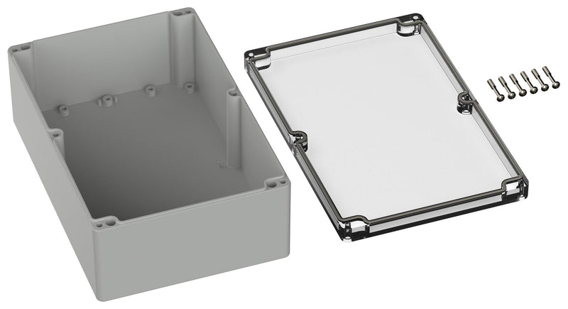 MULTICOMP PRO MP011564 Plastic Enclosure, Multipurpose, Polycarbonate, 90 mm, 160.03 mm, 240.03 mm, IP66