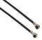 AMPHENOL RF A-1PA-113-01KB2 RF / Coaxial Cable Assembly, 50 Ohm, 6GHz, 90&deg; AMC Plug to 90&deg; AMC Plug, 1.13mm, 50 ohm, 3.28 ft
