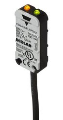 CARLO GAVAZZI CD34CNFLFPCP2 Capacitive sensor, Foreground Suppression, PNP, NC, 100 mA, 10 to 30V, 50ms, Flush Mount