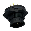NORCOMP 870-005-113R001. CIRCULAR CONNECTOR, PLUG, 5POS, PCB