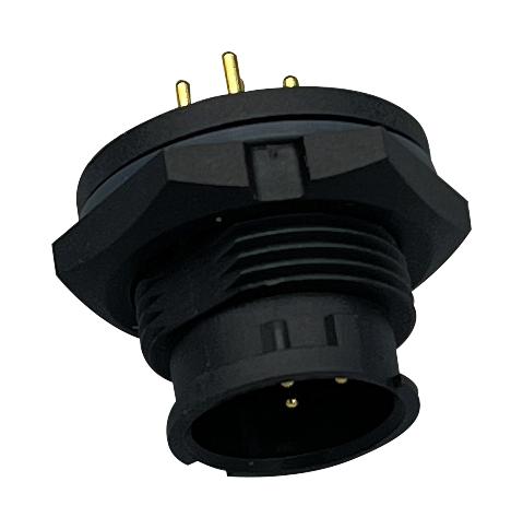 NORCOMP 870-005-113R001. CIRCULAR CONNECTOR, PLUG, 5POS, PCB