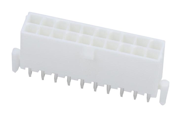 MOLEX 46015-2003 Pin Header, Power, Wire-to-Board, 4.2 mm, 2 Rows, 20 Contacts, Through Hole Straight
