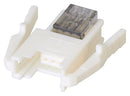 3M 37B03-C206-WP0 MB IDC Connector, 24-20 AWG, IDC Receptacle, Female, 2 mm, 1 Row, 3 Contacts, Cable Mount, Panel Mount