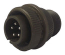 AMPHENOL INDUSTRIAL 97-3106A-14S-5P Circular Connector, 97 Series, MIL-DTL-5015 Series, Straight Plug, 5 Contacts, Solder Pin