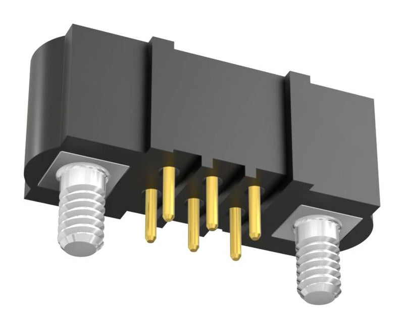 HARWIN M80-5090642 Pin Header, Wire-to-Board, 2 mm, 2 Rows, 6 Contacts, Through Hole Straight