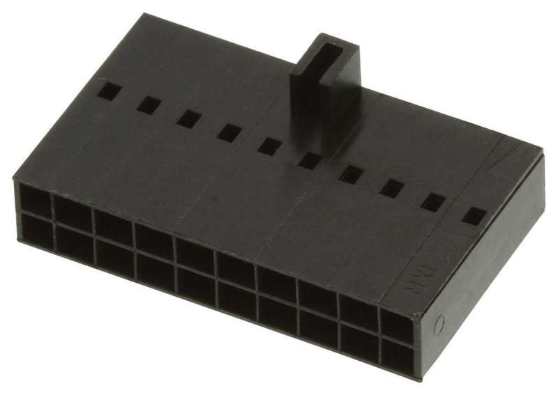 MOLEX 22-55-2202 Connector Housing, SL 70450, Receptacle, 20 Ways, 2.54 mm, 70058, 71851 Crimp Terminals