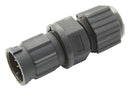 AMPHENOL LTW BU-12BMMA-LL7001 Circular Connector, Standard (B) Series, Cable Mount Plug, 12 Contacts, Solder Pin, Bayonet