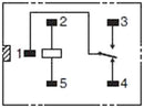 OMRON ELECTRONIC COMPONENTS G5LE-14  DC12 General Purpose Relay, G5LE Series, Power, Non Latching, SPDT, 12 VDC, 10 A