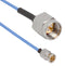 AMPHENOL SV MICROWAVE 7038-0741. RF CABLE, SMPS QB JACK-SMA PLUG, 6"
