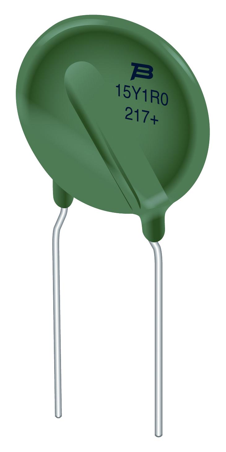 BOURNS BN-LG15Y470MYB NTC Thermistor, In-Rush Current Limiting, 47 ohm, 3 A, 15 mm Disc, BN-LG15Y Series