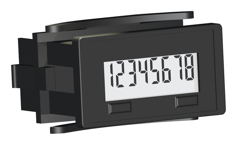 TRUMETER 6320-1000-0000 Panel Mount Timer, 3 VDC, 30 VDC, 0.1 s, 0.01 h, 22.6 mm, 45.5 mm