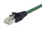 L-COM TRD855SCRGR-1 Ethernet Cable, Cat5e, RJ45 Plug to RJ45 Plug, Green, 304.8 mm, 1 ft