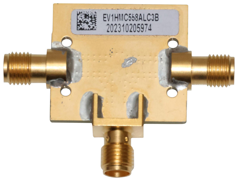 ANALOG DEVICES EV1HMC558ALC3B Evaluation Board, HMC558ALC3B, 5.5GHz to 14GHz, GaAs, MMIC, Double-Balanced Mixer