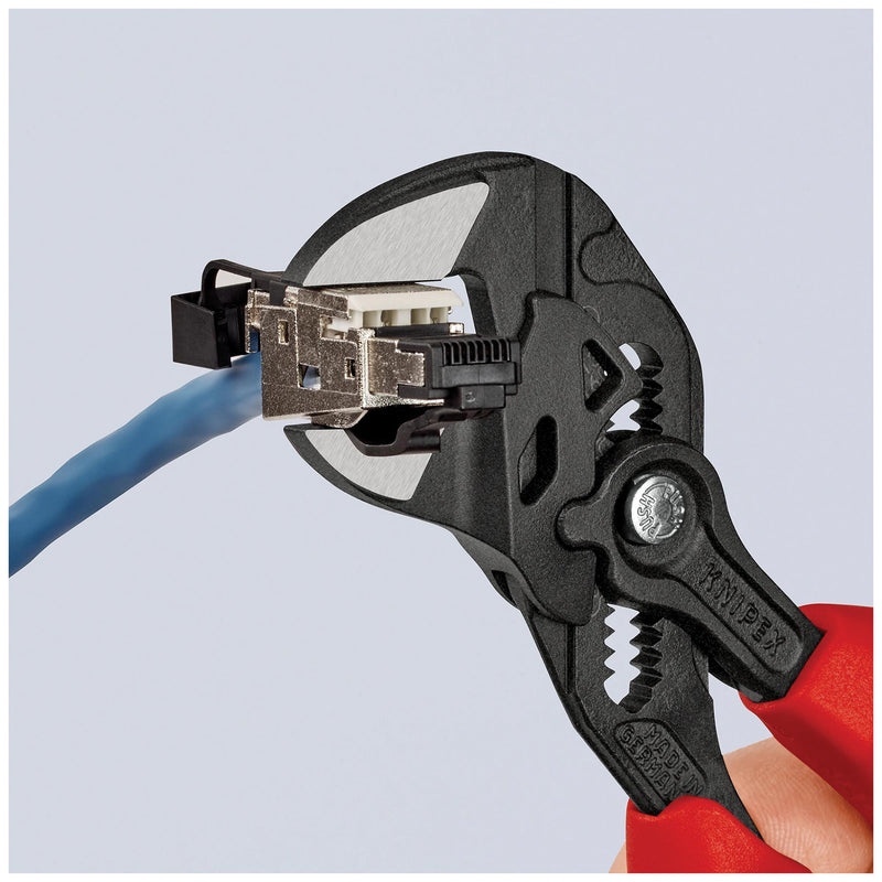 KNIPEX 86 02 180 Plier Wrench, Water Pump, 180mm OAL, 35mm Jaw Opening