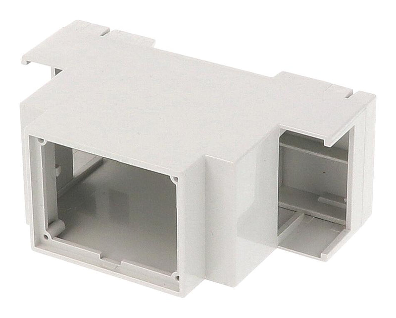 HAMMOND 1597DIN2MH53 Plastic Enclosure, DIN Rail, Polyphenylene Oxide (PPO), 90 mm, 36 mm, 58 mm