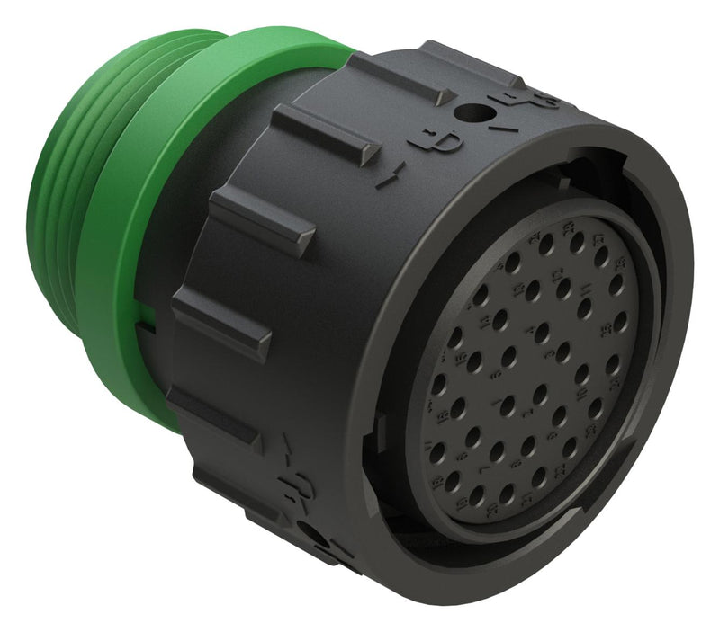 AMPHENOL SINE/TUCHEL AHDP06-24-33SN-STA CIRCULAR CONNECTOR, PLUG, 24-33, CRIMP