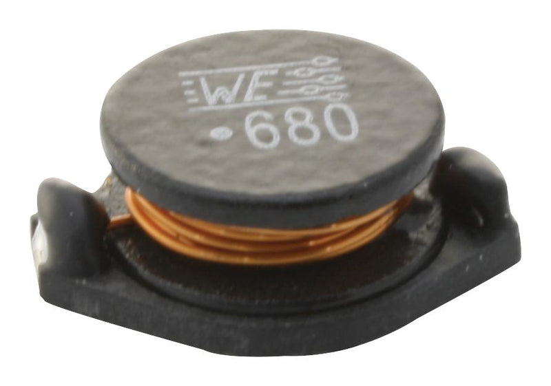 WURTH ELEKTRONIK 74458168 Power Inductor (SMD), 68 &micro;H, 2.3 A, Unshielded, 3.6 A, WE-PD4 Series