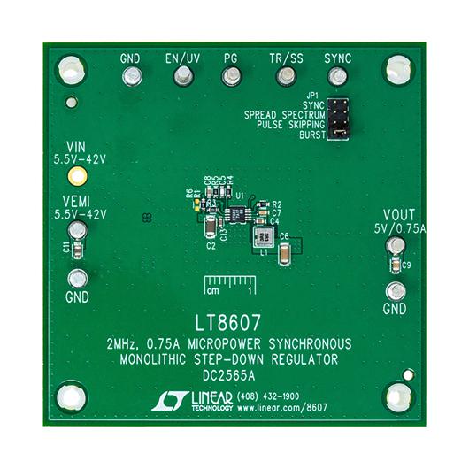ANALOG DEVICES DC2565A Demonstration Board, LT8607EMSE