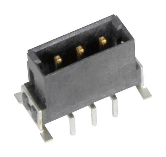 HARTING 15520032701000 Pin Header, Board-to-Board, 2.54 mm, 1 Rows, 3 Contacts, Through Hole Straight, har-flex Series