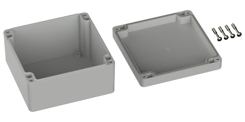 MULTICOMP PRO MP011542 Plastic Enclosure, Multipurpose, Polycarbonate, 55 mm, 120 mm, 122 mm, IP66