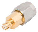 AMPHENOL SV MICROWAVE 1112-6218 RF ADAPTOR, SMP JACK-1.85MM PLUG, 50 OHM