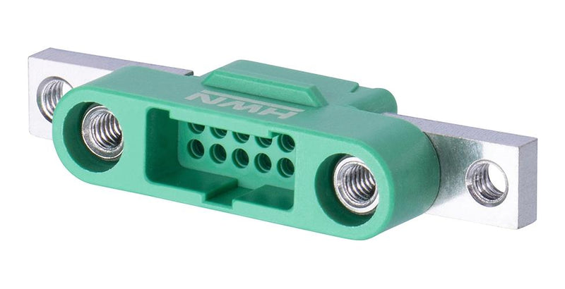 HARWIN G125-3241296M5 Connector Housing, Black / Green, Gecko SL G125, Plug, 12 Ways, 1.25 mm