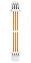 TE CONNECTIVITY 2405396-3 Cable Assembly, CN1 Connector to CN2 Connector, 3 Ways, 1 mm, 1 Row, 300 mm, 11.8 "