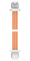 TE CONNECTIVITY 2405396-3 Cable Assembly, CN1 Connector to CN2 Connector, 3 Ways, 1 mm, 1 Row, 300 mm, 11.8 "