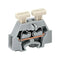 WAGO 261-301/341-000 DIN Rail Mount Terminal Block, 2 Ways, 28 AWG, 14 AWG, 2.5 mm&sup2;, Clamp, 24 A