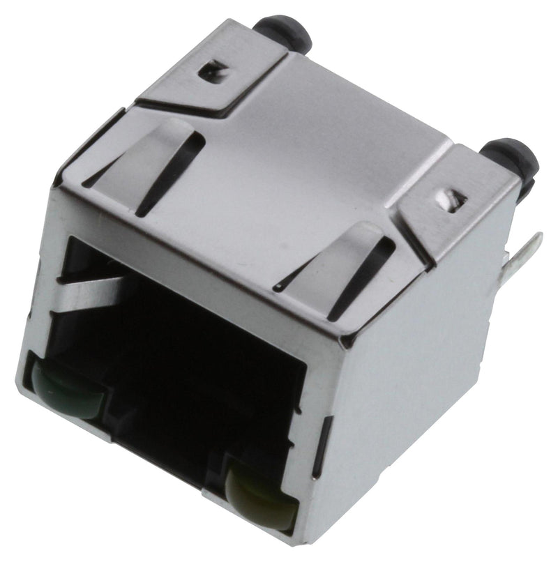 AMPHENOL COMMUNICATIONS SOLUTIONS RJHSEKP81 Modular Connector, RJ45 Jack, 1 x 1 (Port), 8P8C, Through Hole Mount