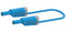 MULTICOMP PRO MP771090 Banana Test Lead, 4mm Banana Plug, Stackable, 4mm Stackable Banana Plug, 2.32 ", 59 mm, Blue
