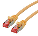 ROLINE 21.15.2620 Ethernet Cable, S/FTP, Cat6, RJ45 Plug to RJ45 Plug, SFTP (Screened Foiled Twisted Pair), Yellow GTIN UPC EAN: 7611990135103