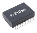 PULSE ELECTRONICS HB6002HLT Ethernet & LAN Transformer, 1G Base-T PoE, 1 Port, 1:1, 350 &micro;H, 1.5 kVrms, Surface Mount