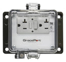 GRACE TECHNOLOGIES P-XX-K2RF0-F2 INTERFACE CONN, 2PORT, ALUMINUM