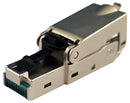 TUK PGSDBK Modular Connector, XLR Style, RJ45 Plug, 1 x 1 (Single), 8P8C, Cat6a, IP66, Cable Mount GTIN UPC EAN: 5055386511515